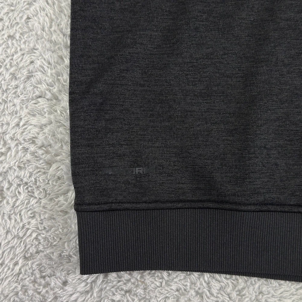 Under Armour ColdGear Storm‎ Mens Golf Vest Quarter Zip Gray Heather Large LG